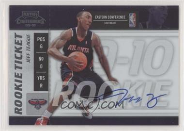 2009-10 Playoff Contenders - [Base] #117 - Rookie Ticket - Jeff Teague