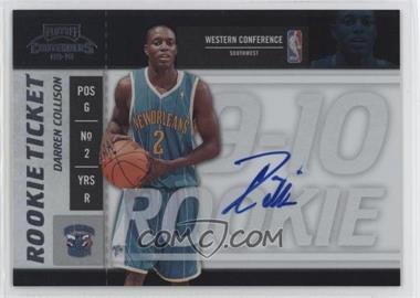 2009-10 Playoff Contenders - [Base] #119 - Rookie Ticket - Darren Collison