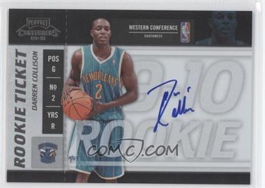 2009-10 Playoff Contenders - [Base] #119 - Rookie Ticket - Darren Collison