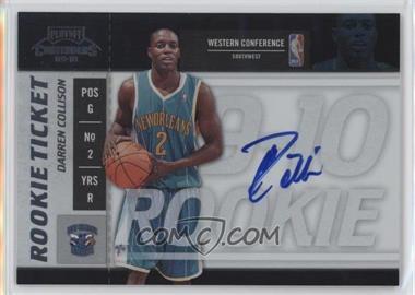 2009-10 Playoff Contenders - [Base] #119 - Rookie Ticket - Darren Collison