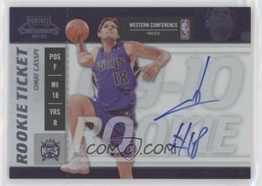 2009-10 Playoff Contenders - [Base] #120 - Rookie Ticket - Omri Casspi