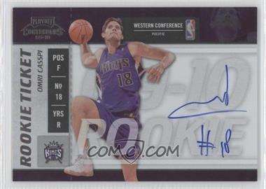 2009-10 Playoff Contenders - [Base] #120 - Rookie Ticket - Omri Casspi