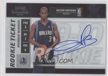 2009-10 Playoff Contenders - [Base] #122 - Rookie Ticket - Rodrigue Beaubois