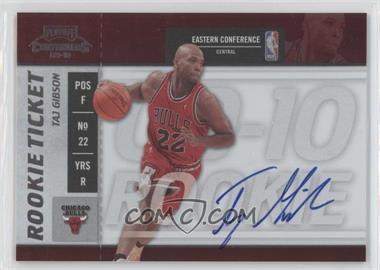 2009-10 Playoff Contenders - [Base] #123 - Rookie Ticket - Taj Gibson