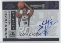 Rookie Ticket - Wayne Ellington