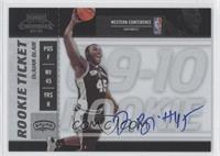 Rookie Ticket - DeJuan Blair