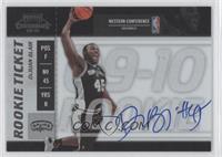 Rookie Ticket - DeJuan Blair