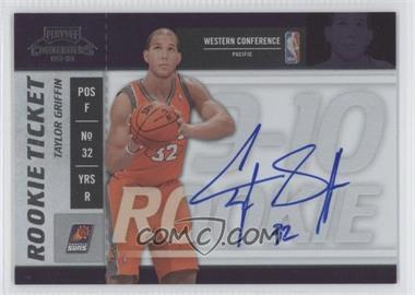 2009-10 Playoff Contenders - [Base] #135 - Rookie Ticket - Taylor Griffin