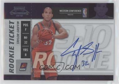 2009-10 Playoff Contenders - [Base] #135 - Rookie Ticket - Taylor Griffin
