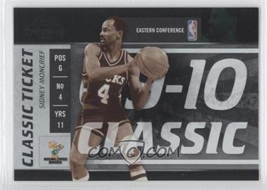 2009-10 Playoff Contenders - [Base] #149 - Classic Ticket - Sidney Moncrief