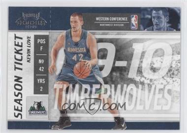 2009-10 Playoff Contenders - [Base] #47 - Kevin Love