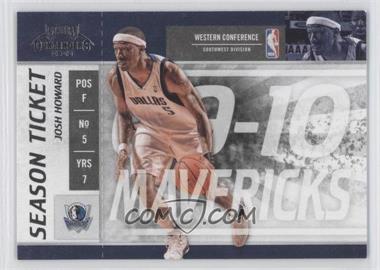 2009-10 Playoff Contenders - [Base] #6 - Josh Howard