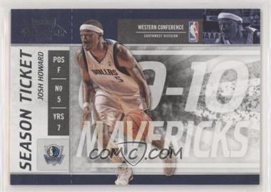 2009-10 Playoff Contenders - [Base] #6 - Josh Howard