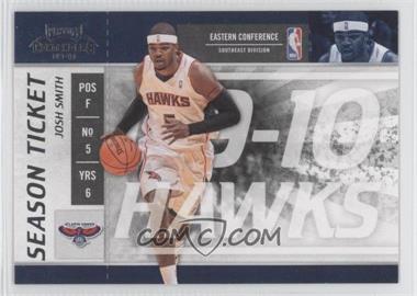 2009-10 Playoff Contenders - [Base] #69 - Josh Smith