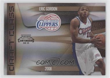 2009-10 Playoff Contenders - Draft Class - Black #21 - Eric Gordon /50