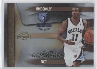 2009-10 Playoff Contenders - Draft Class - Gold #9 - Mike Conley /100