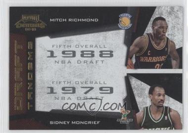 2009-10 Playoff Contenders - Draft Tandems - Gold #11 - Mitch Richmond, Sidney Moncrief /100