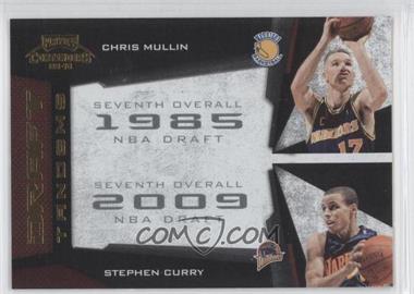 2009-10 Playoff Contenders - Draft Tandems - Gold #19 - Chris Mullin, Stephen Curry /100