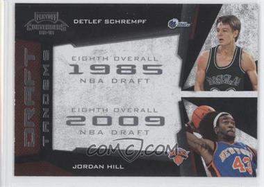 2009-10 Playoff Contenders - Draft Tandems #20 - Detlef Schrempf, Jordan Hill