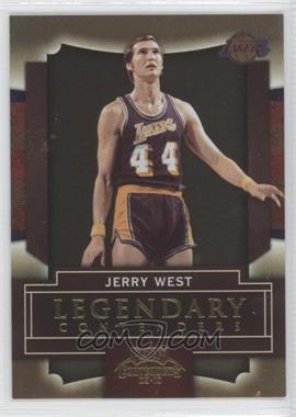 2009-10 Playoff Contenders - Legendary Contenders - Gold #20 - Jerry West /100