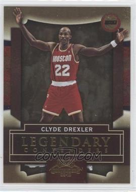 2009-10 Playoff Contenders - Legendary Contenders - Gold #9 - Clyde Drexler /100