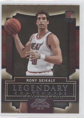 2009-10 Playoff Contenders - Legendary Contenders #10 - Rony Seikaly