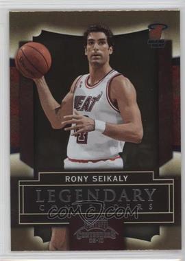 2009-10 Playoff Contenders - Legendary Contenders #10 - Rony Seikaly