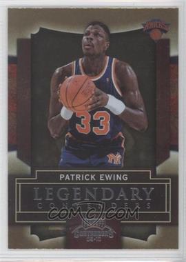 2009-10 Playoff Contenders - Legendary Contenders #4 - Patrick Ewing