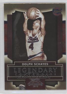 2009-10 Playoff Contenders - Legendary Contenders #5 - Dolph Schayes