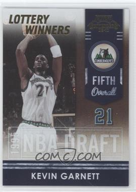 2009-10 Playoff Contenders - Lottery Winners - Gold #6 - Kevin Garnett /100