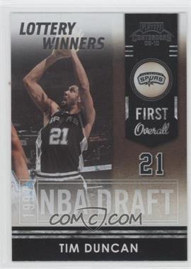 2009-10 Playoff Contenders - Lottery Winners #3 - Tim Duncan