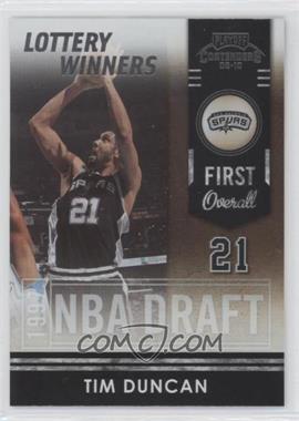 2009-10 Playoff Contenders - Lottery Winners #3 - Tim Duncan