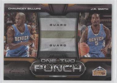 2009-10 Playoff Contenders - One-Two Punch - Black #14 - Chauncey Billups, J.R. Smith /50