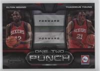 Elton Brand, Thaddeus Young #/50