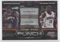 Stephen Jackson, Raymond Felton #/50