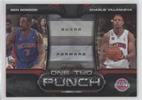 Ben Gordon, Charlie Villanueva #/50