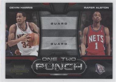 2009-10 Playoff Contenders - One-Two Punch - Gold #12 - Devin Harris, Rafer Alston /100