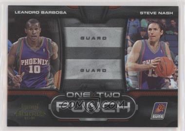 2009-10 Playoff Contenders - One-Two Punch - Gold #19 - Leandro Barbosa, Steve Nash /100