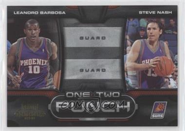 2009-10 Playoff Contenders - One-Two Punch - Gold #19 - Leandro Barbosa, Steve Nash /100