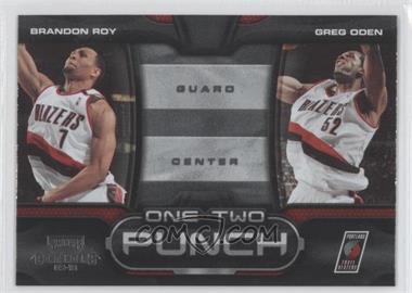 2009-10 Playoff Contenders - One-Two Punch #1 - Brandon Roy, Greg Oden