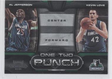 2009-10 Playoff Contenders - One-Two Punch #15 - Al Jefferson, Kevin Love