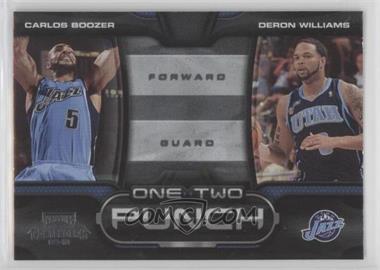 2009-10 Playoff Contenders - One-Two Punch #16 - Carlos Boozer, Deron Williams