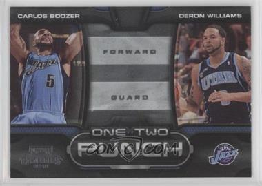 2009-10 Playoff Contenders - One-Two Punch #16 - Carlos Boozer, Deron Williams