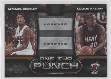 2009-10 Playoff Contenders - One-Two Punch #25 - Michael Beasley, Udonis Haslem