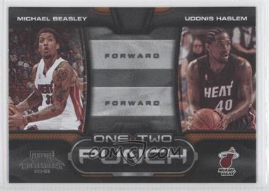 2009-10 Playoff Contenders - One-Two Punch #25 - Michael Beasley, Udonis Haslem