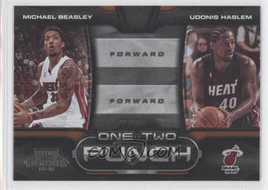 2009-10 Playoff Contenders - One-Two Punch #25 - Michael Beasley, Udonis Haslem
