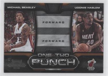 2009-10 Playoff Contenders - One-Two Punch #25 - Michael Beasley, Udonis Haslem