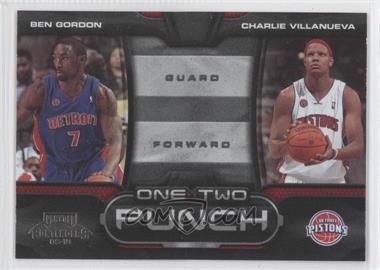 2009-10 Playoff Contenders - One-Two Punch #8 - Ben Gordon, Charlie Villanueva