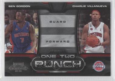 2009-10 Playoff Contenders - One-Two Punch #8 - Ben Gordon, Charlie Villanueva