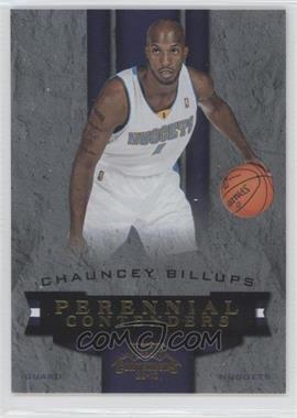 2009-10 Playoff Contenders - Perennial Contenders - Gold #5 - Chauncey Billups /100